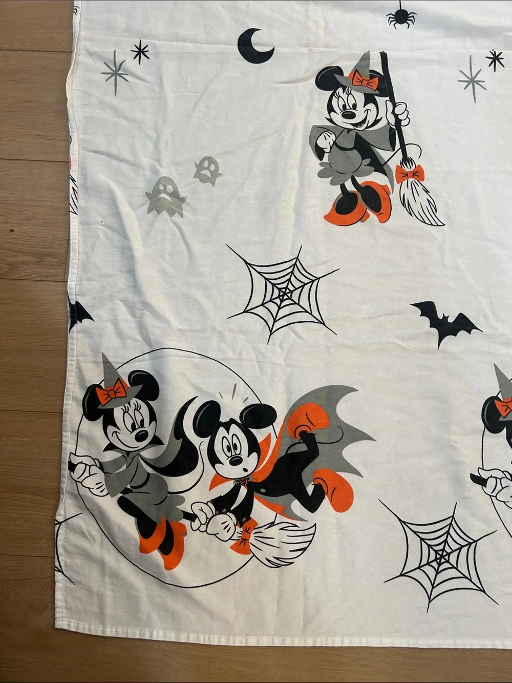 Disney Mickey and Minnie Halloween Shower Curtain